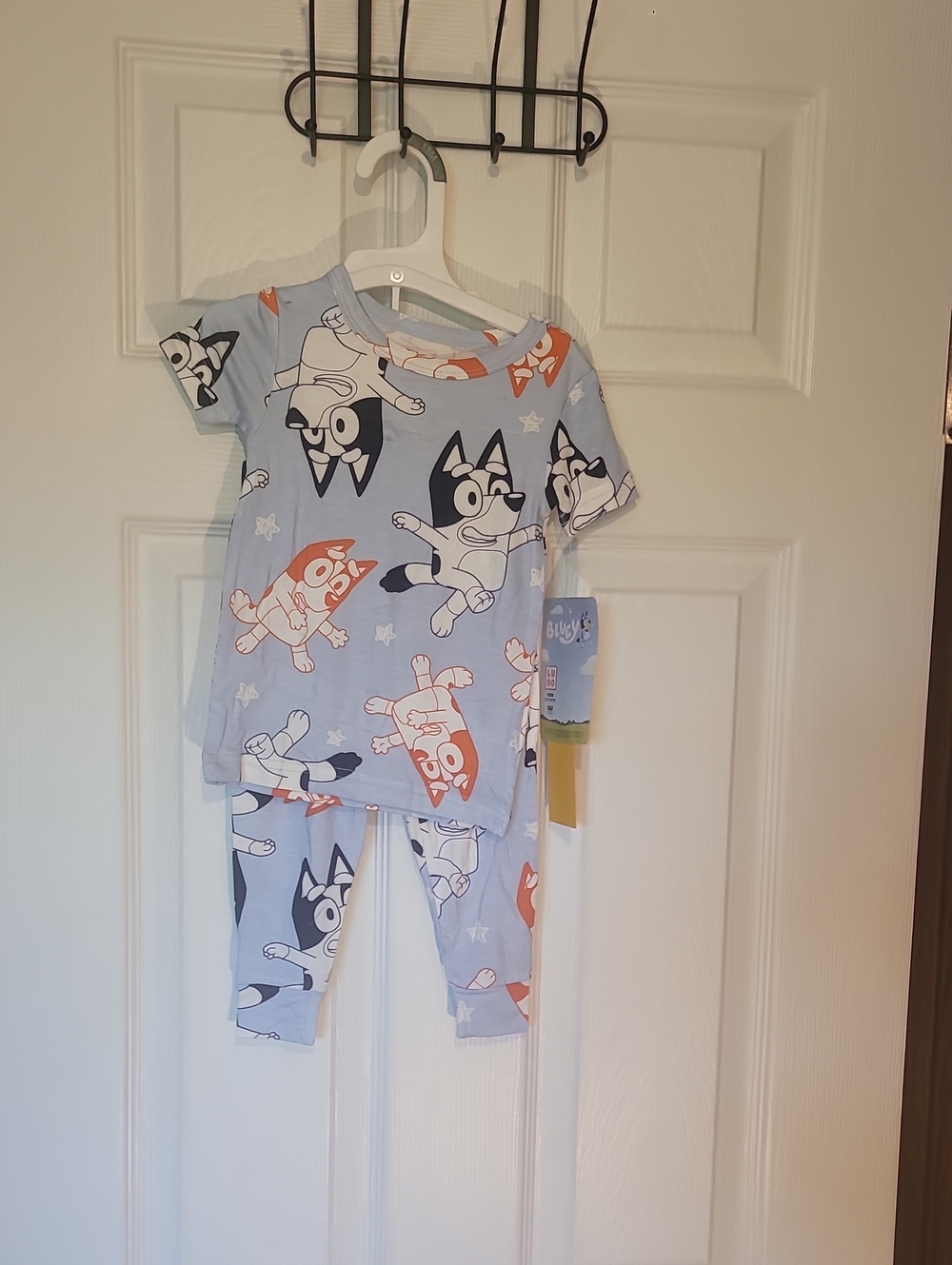 Kids Bluey Cartoon Pajama Set